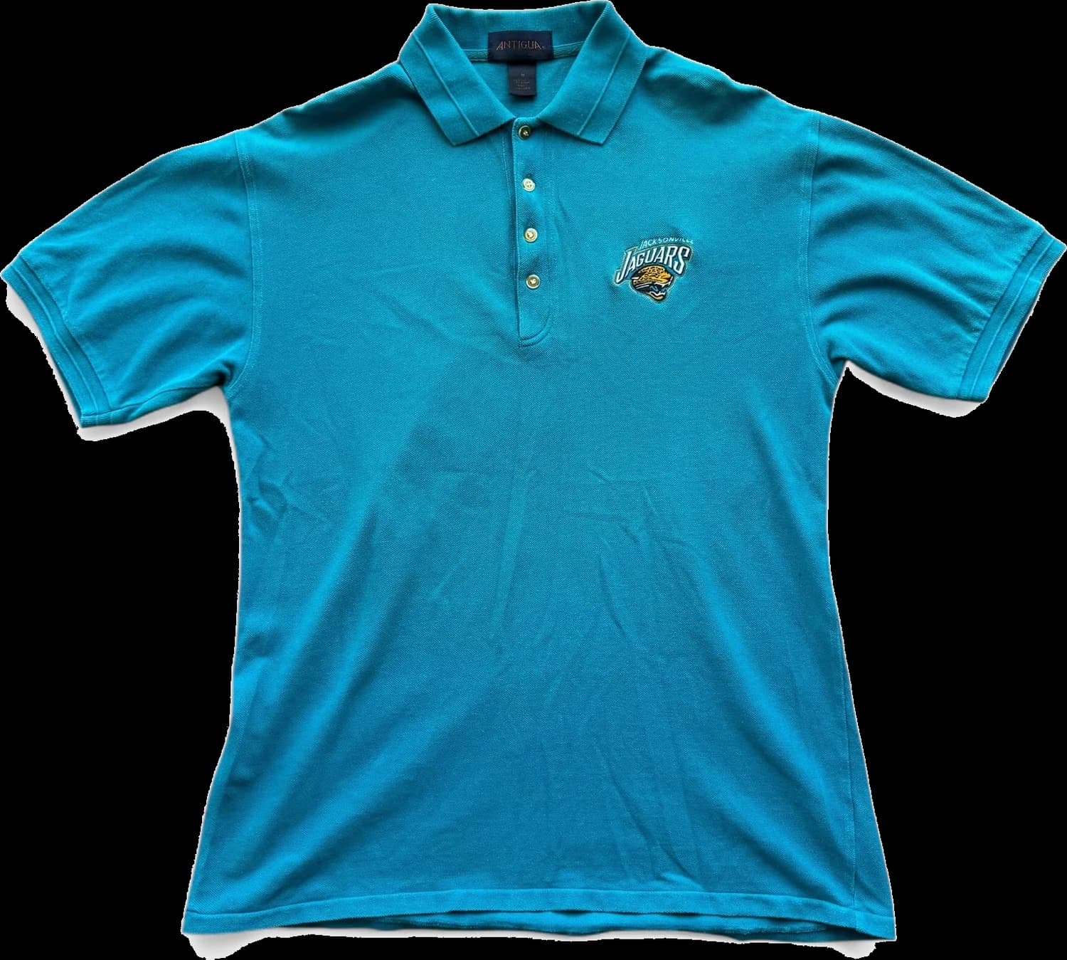 Teal Jaguars polo front