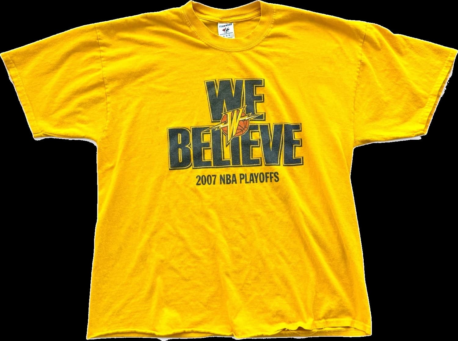 Gold 2007 playoffs tee front