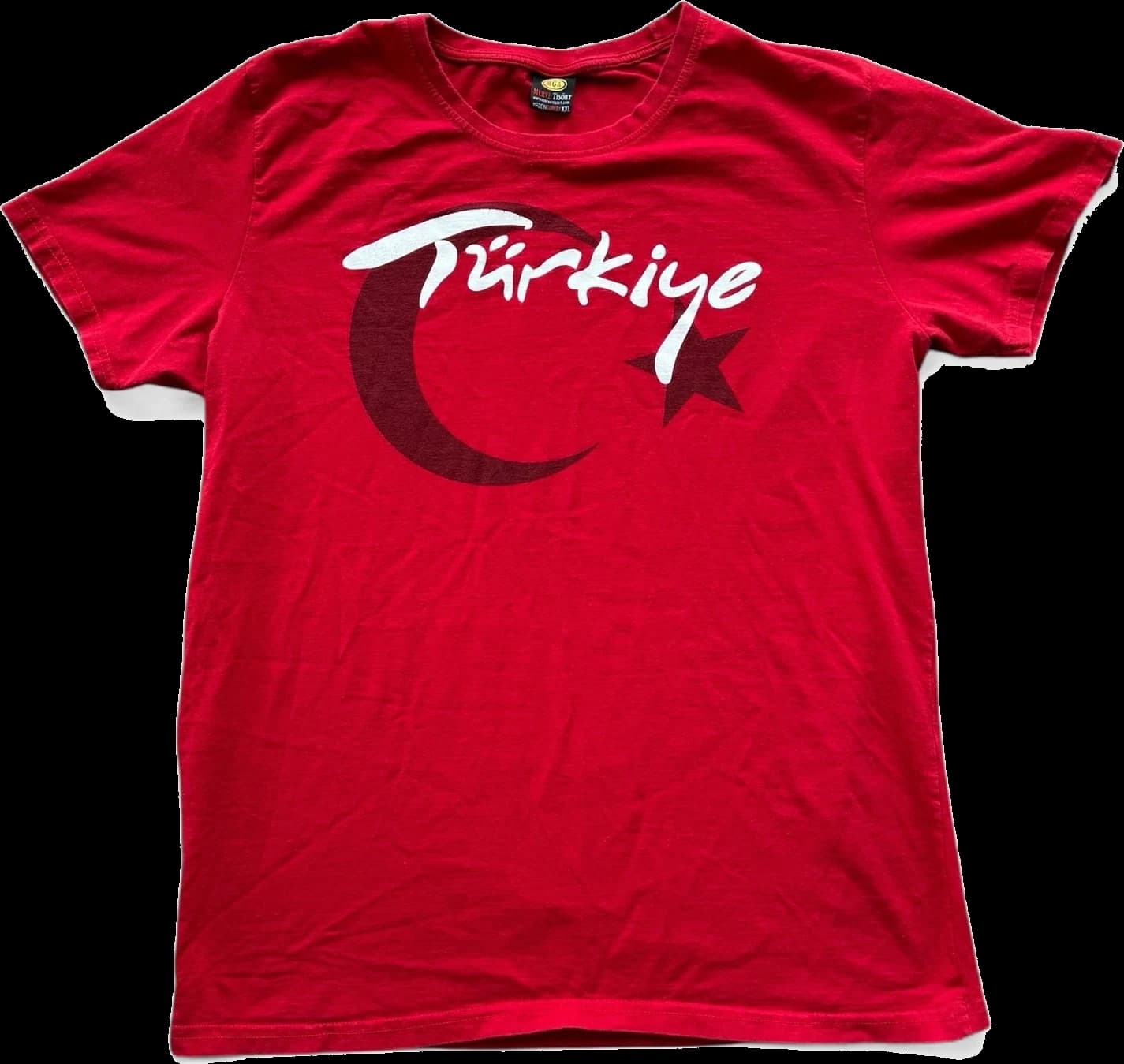 Red Turkiye tee front