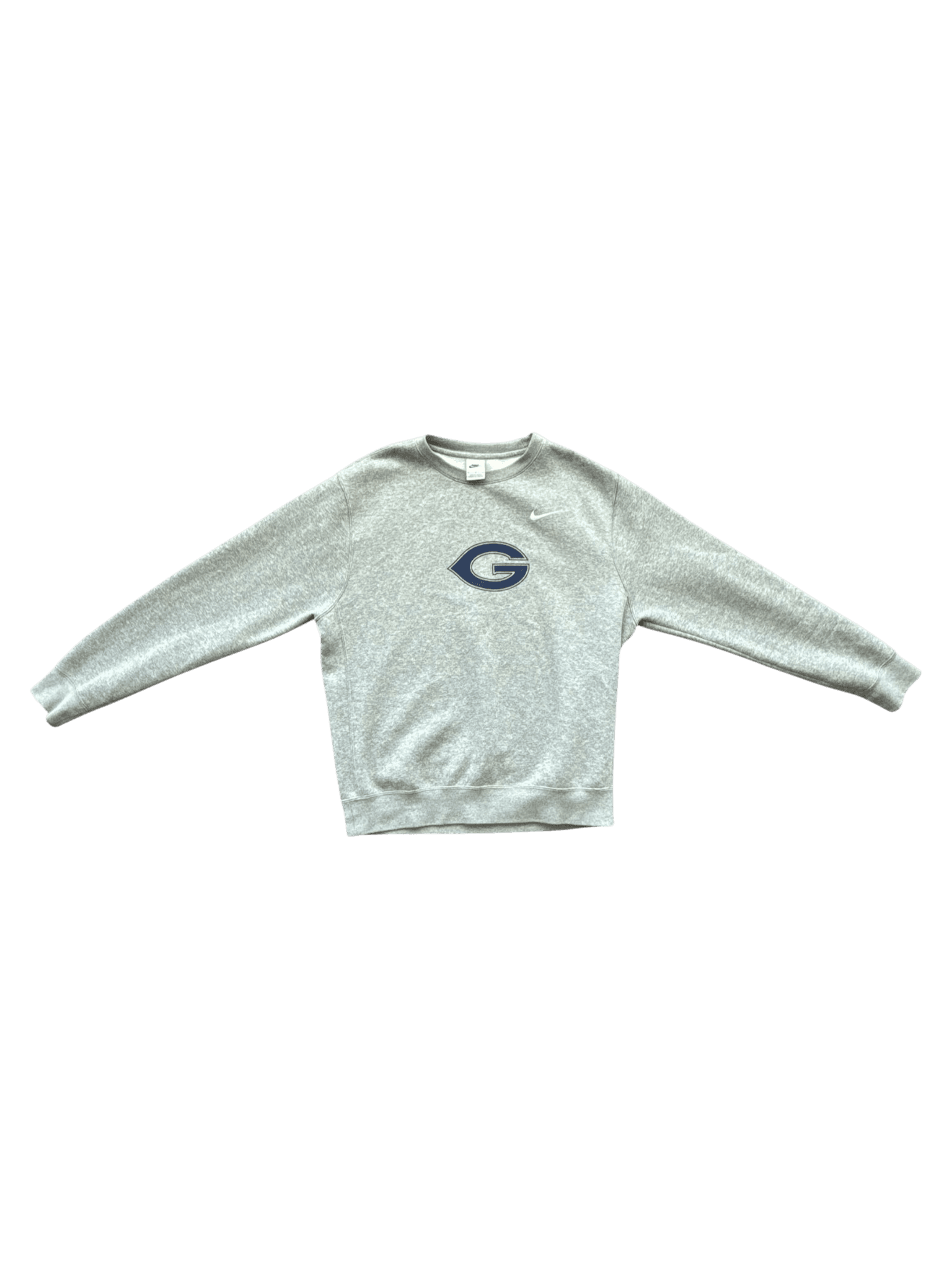 Nike Georgetown Hoyas Gray Club Fleece Crewneck Sweatshirt primary product image