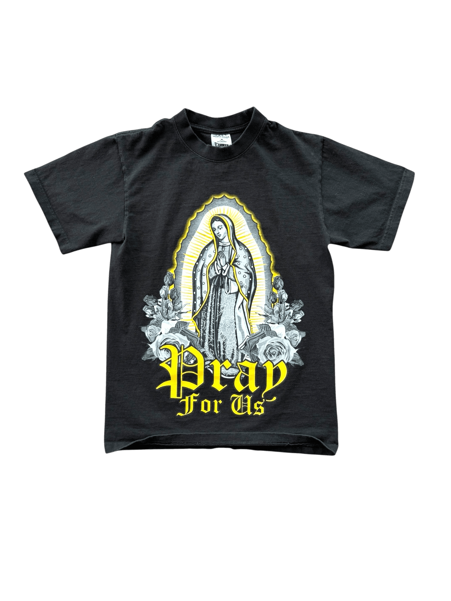 Shaka Wear Our Lady of Guadalupe Pray For Us Graphic T-Shirt Size M primary product image