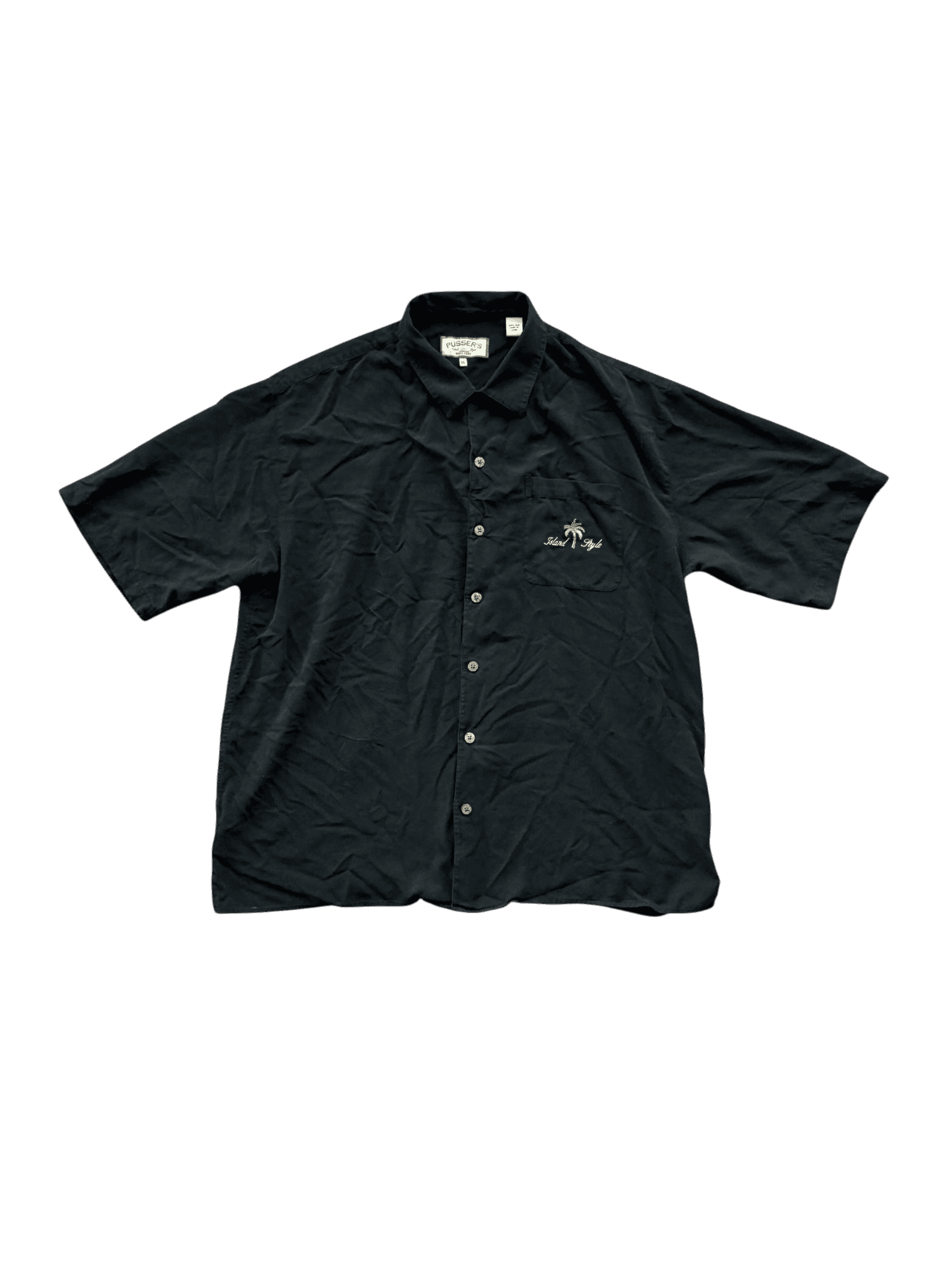 Pusser's Island Style Embroidered Short Sleeve Shirt XL primary product image