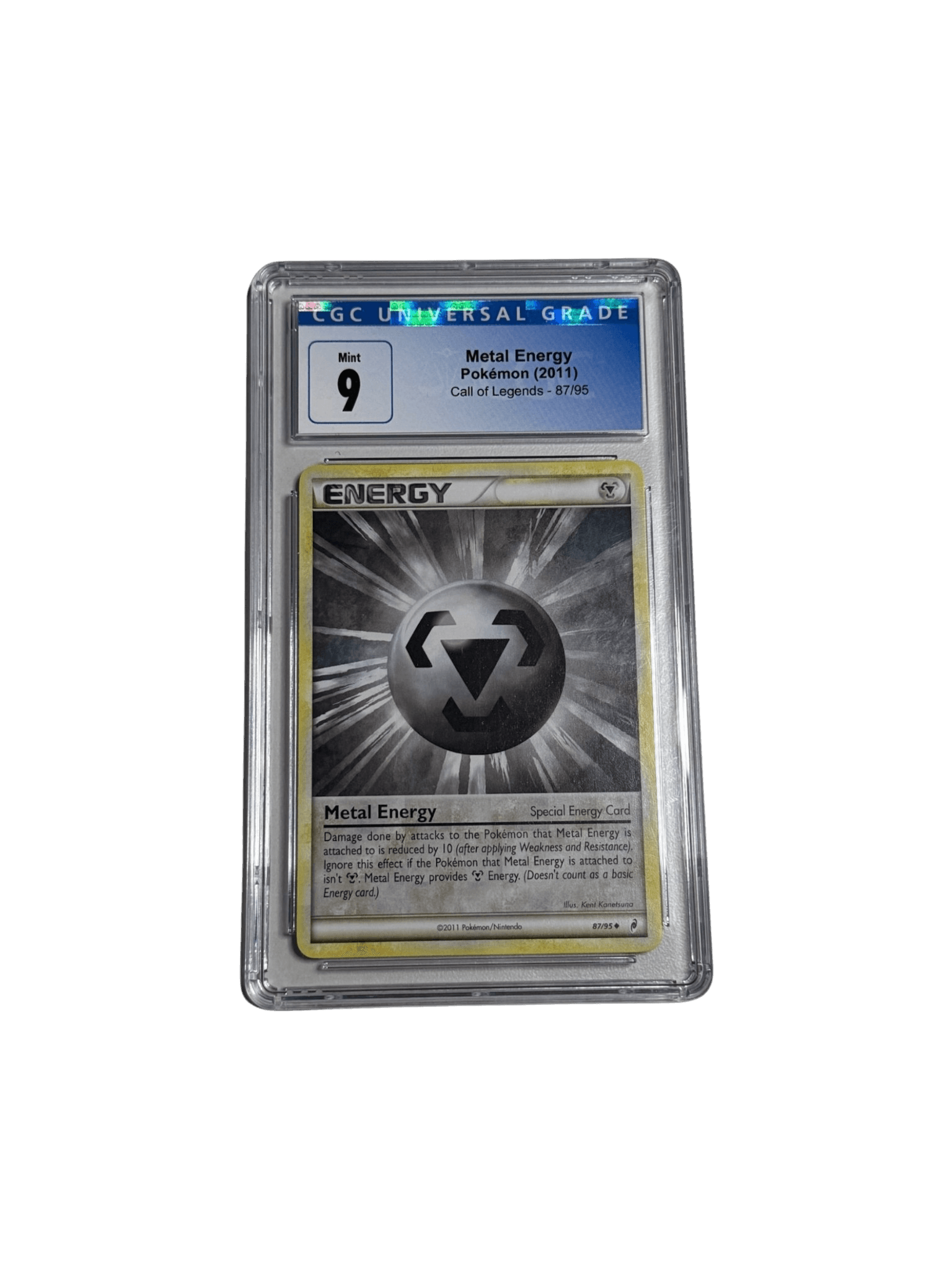 2011 Pokemon Call of Legends Metal Energy 87/95 CGC 9 Mint primary product image