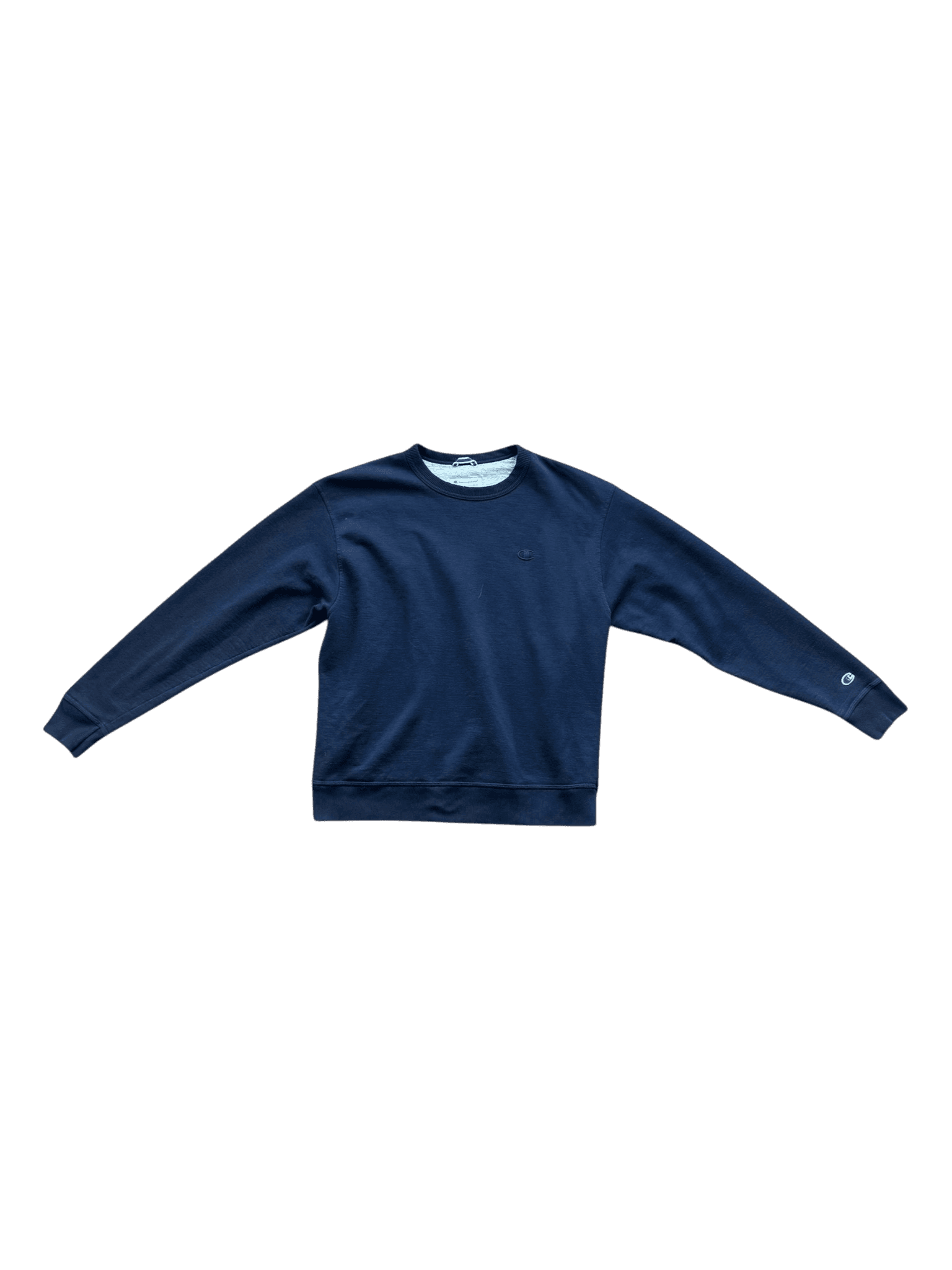 Champion Authentic Athleticwear Navy Crewneck Sweatshirt Size Large primary product image