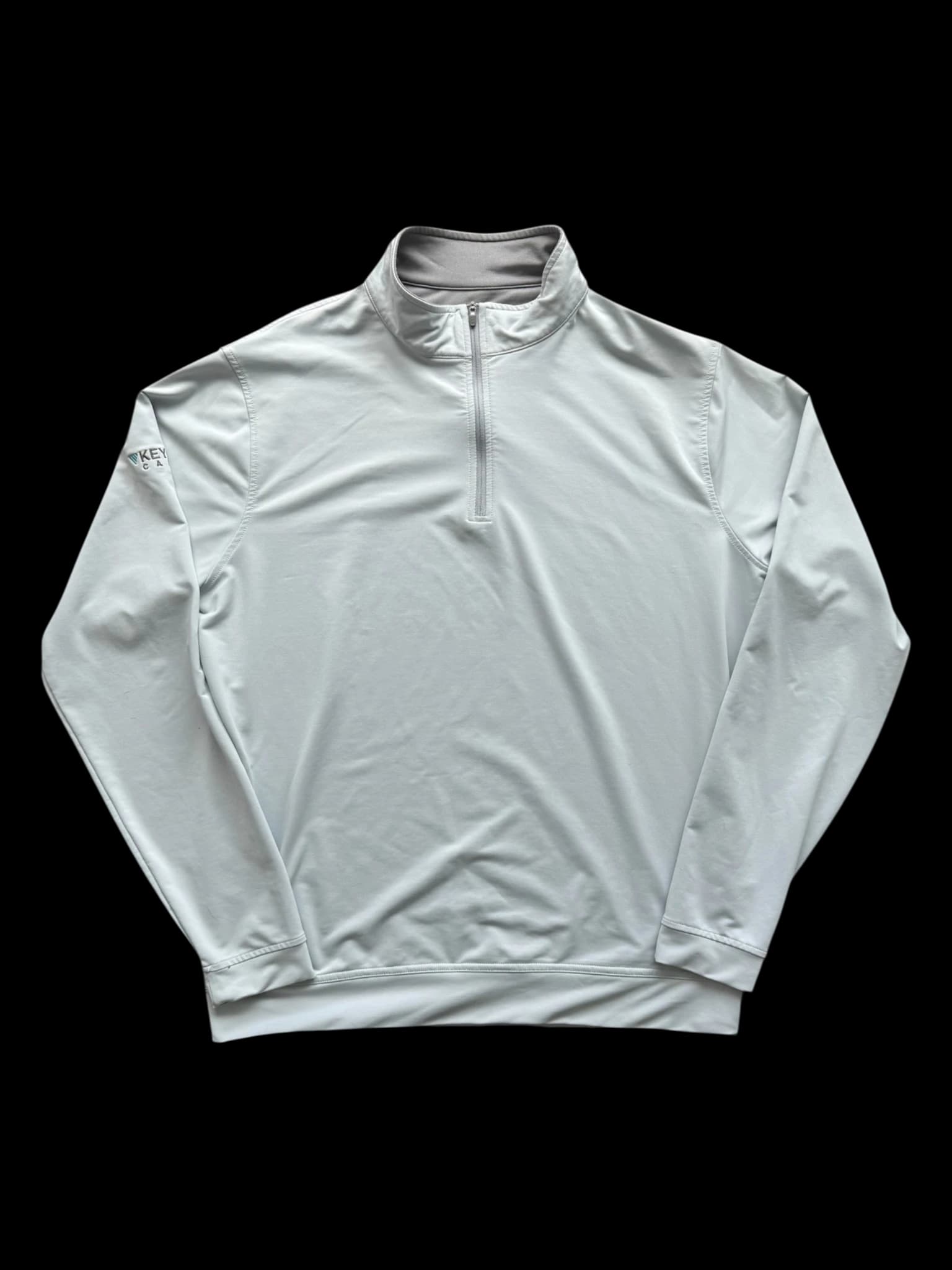Peter Millar Perth Performance Quarter-Zip Pullover with Keystone Capital Logo primary product image