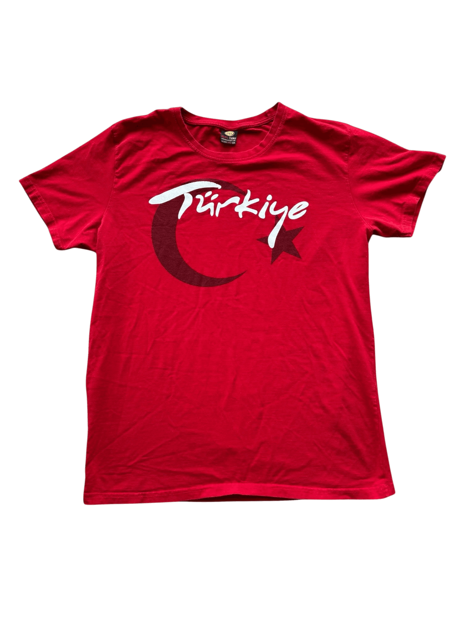 Merve Tisort Turkiye Graphic T-Shirt Red Size XXL primary product image