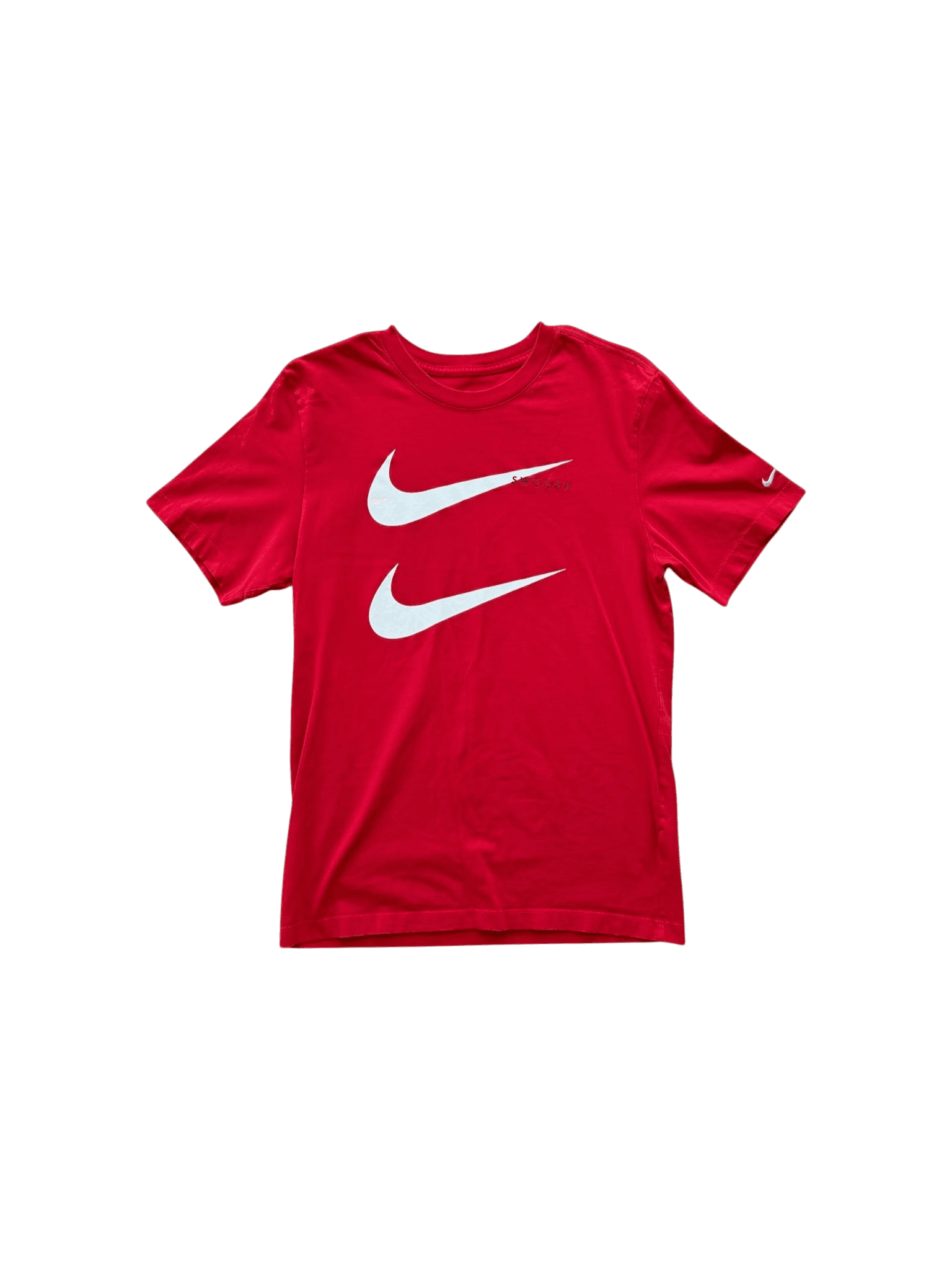 Nike The Nike Tee Double Swoosh Graphic T-Shirt Red Size M primary product image